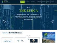 Tablet Screenshot of eudca.org